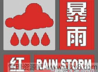 暴雨预警信号四级必知