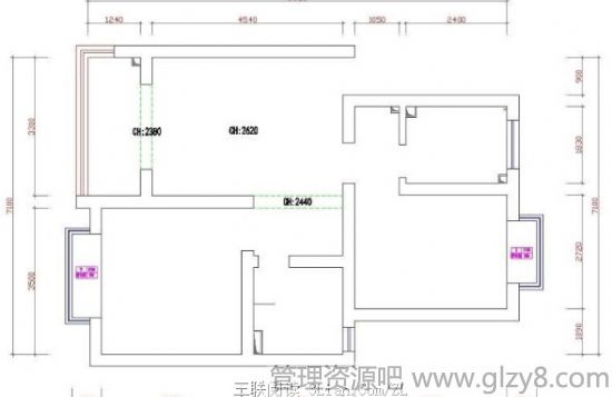 空间巧利用75平小户型华丽转身