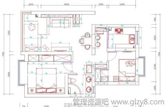 空间巧利用75平小户型华丽转身