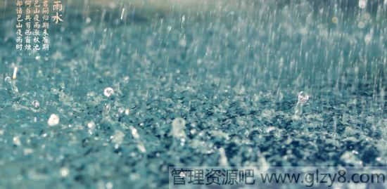 雨水物候与气候