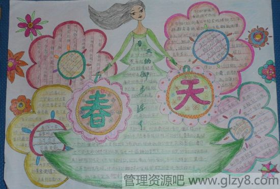 2015描述春天手抄报（附图）