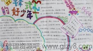 2015年学雷锋手抄报图片大全