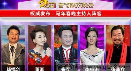 2014央视春晚主持人名单