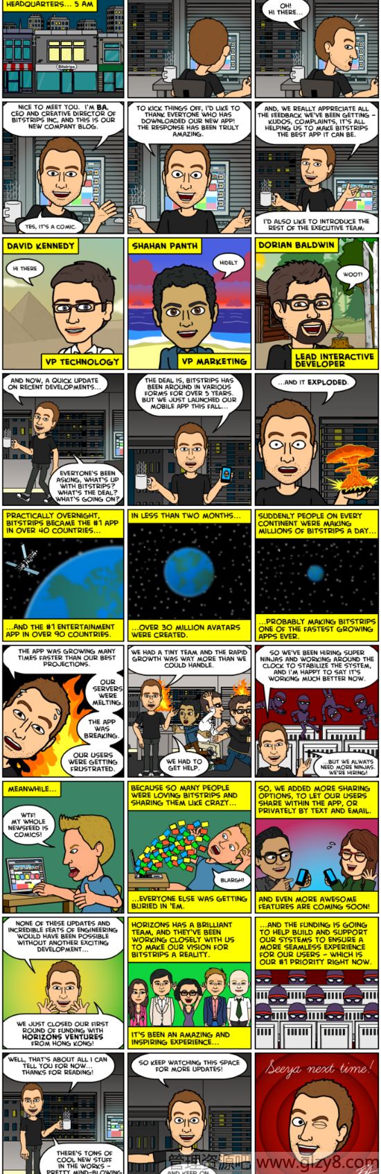 自制漫画应用Bitstrips