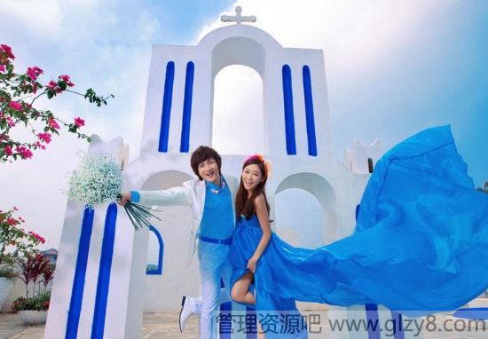 夏季婚纱照新娘上镜的方法