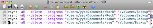 MacOSX系统技巧：用Rsync备份文件