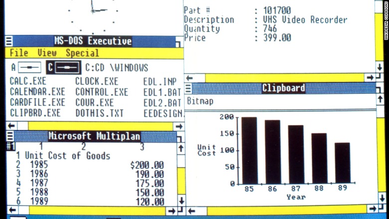 windows视窗操作系统发展史