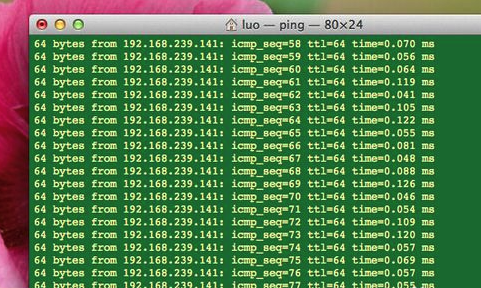 Mac电脑怎么使用ping命令