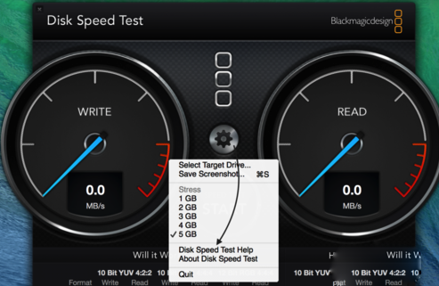 Mac怎么测试硬盘速度?