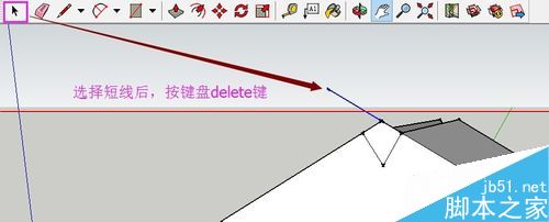 SketchUp绘图软件怎么绘制3D小房子？