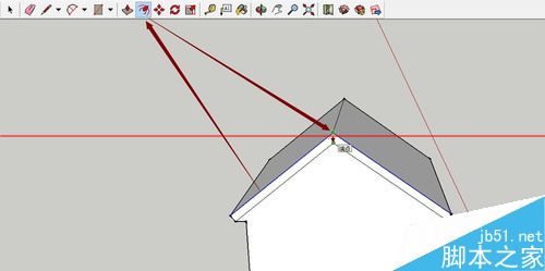 SketchUp绘图软件怎么绘制3D小房子？