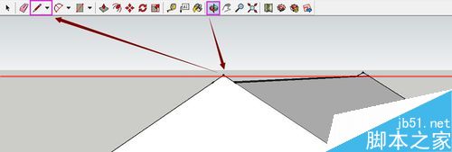 SketchUp绘图软件怎么绘制3D小房子？