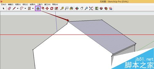 SketchUp绘图软件怎么绘制3D小房子？