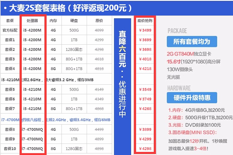 麦本本笔记本大麦2S值不值得买