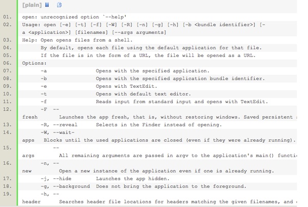 Mac os如何在终端下打开APP应用程序