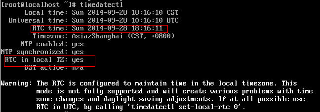 CentOS7设置日期和时间方法以及基本概念介绍