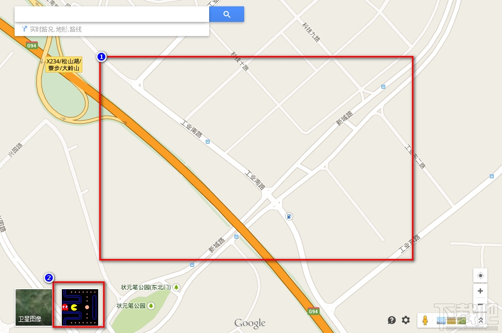 Google Maps怎么在线玩吃豆人（Pac-Man）游戏
