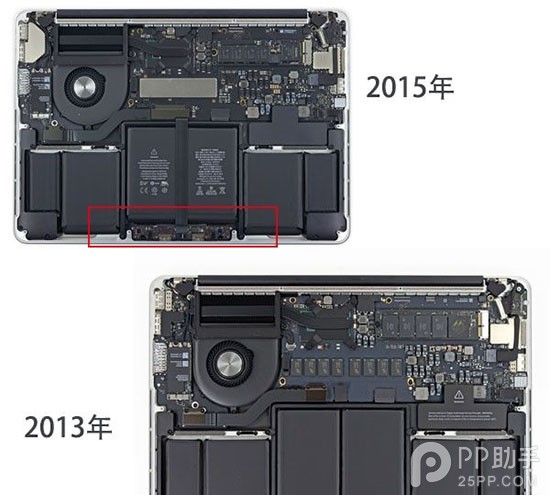 2015新款Retina MacBook Pro拆机高清图赏