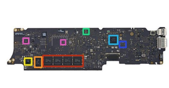 2015年款MacBook Air拆解图集