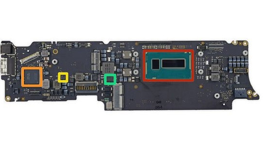 2015年款MacBook Air拆解图集