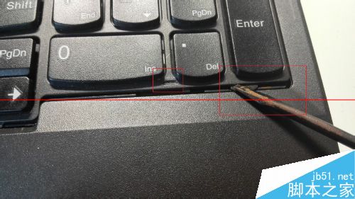 键盘怎么拆？联想ThinkPad E531键盘拆卸的方法