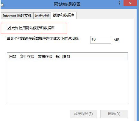 Win8.1系统网页无法保存用户密码的解决方法