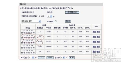 路由器怎么查看每个电脑的流量