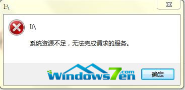 电脑公司Win7系统提示系统资源不足警告怎么办？