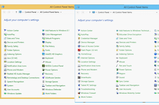 Windows 10界面改动详解