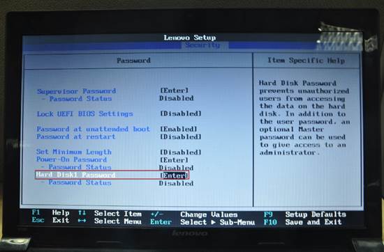 Lenovo SMB 笔记本如何设置BIOS密码