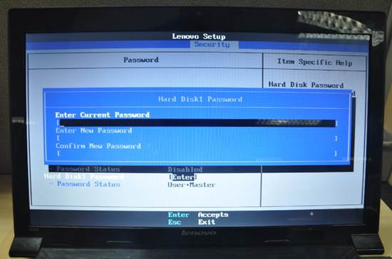 Lenovo SMB 笔记本如何设置BIOS密码