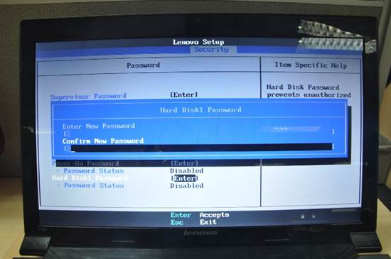 Lenovo SMB 笔记本如何设置BIOS密码
