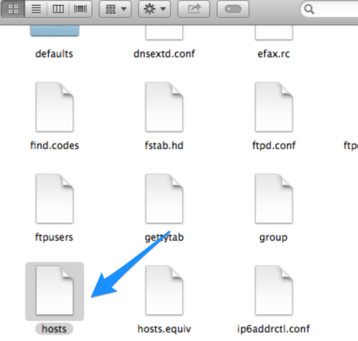 mac如何修改hosts