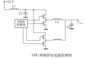 电脑主板开关电源供电方式