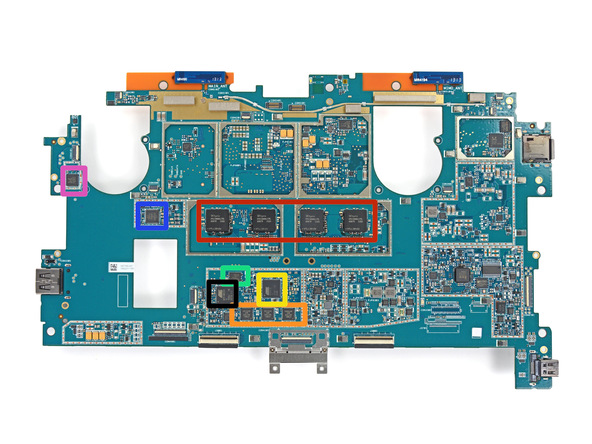 微软Surface Pro 2拆解