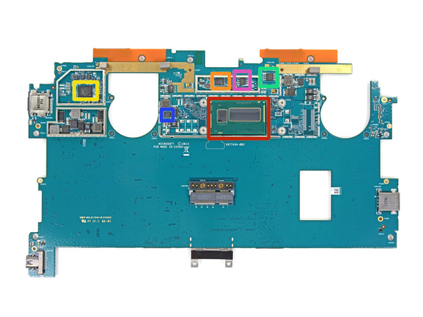 微软Surface Pro 2拆解