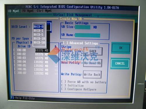 DELL 5I/6I阵列卡快速设置图文教程