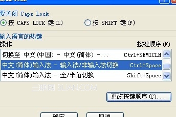 电脑输入法不能用CTRL+空格切换怎么办