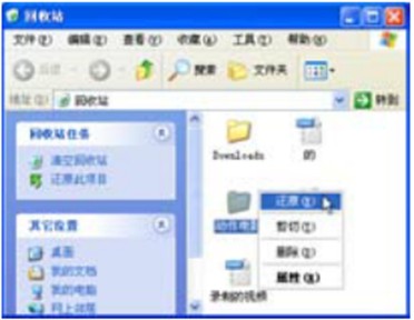 windows xp系统的文件和文件夹删除与恢复教程