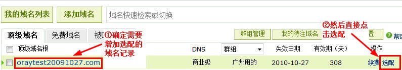 Oray如何增加域名的URL跳转功能