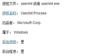 userinit.exe异常怎么解决