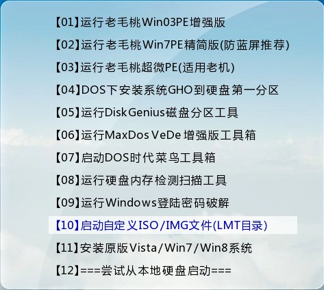 老毛桃winpe Build 20120501的常用功能和工具是什么