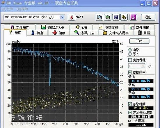 HD Tune硬盘检测工具使用教程