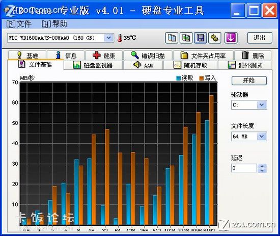 HD Tune硬盘检测工具使用教程