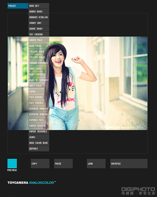 Toycamera Analogcolor ：计算机版专业级 LOMO 修图软件