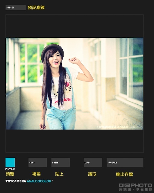 Toycamera Analogcolor ：计算机版专业级 LOMO 修图软件