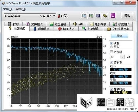 HD Tune硬盘检测工具使用方法