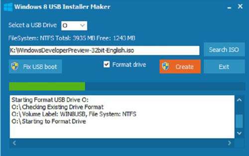 一键制作Windows 8启动U盘