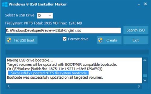 一键制作Windows 8启动U盘