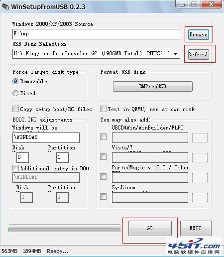 Win Setup From USB使用教程